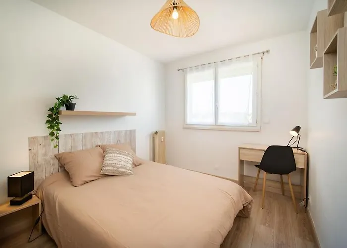 Fully Equipped Apartment With Parking 6 Beds